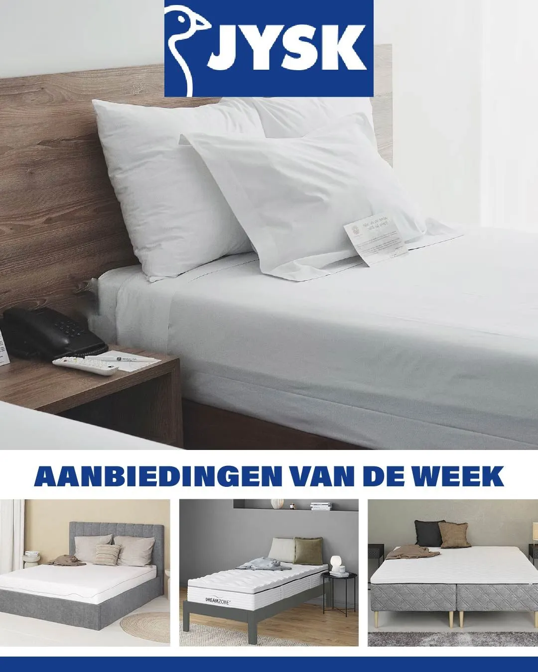 JYSK Aanbiedingen: Matrassen & Accessoires van 3 januari tot 11 januari 2025 - Folder pagina