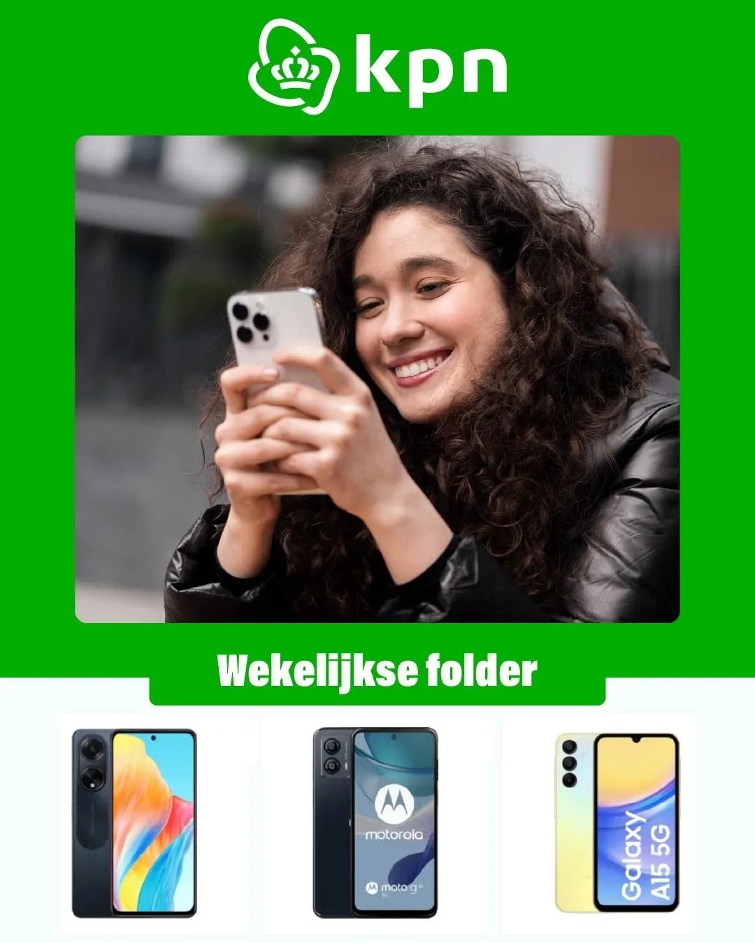 Aanbiedingen voor mobiele telefoons van 1 april tot 6 april 2024 - Folder pagina