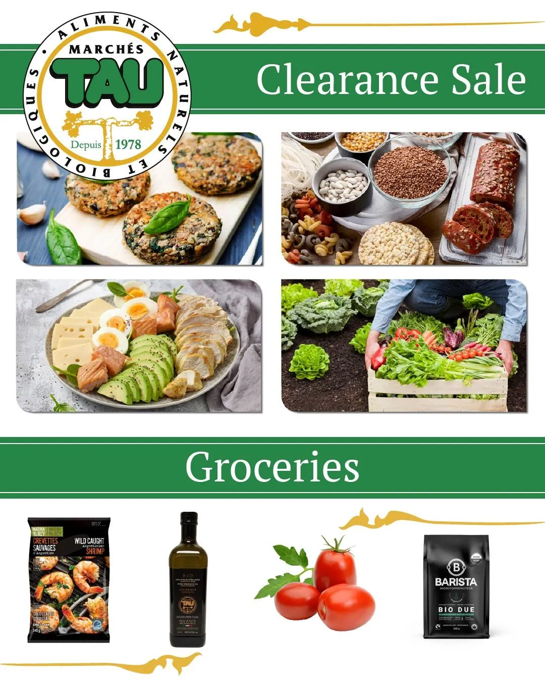 Marches Tau Groceries Deals from November 8 to November 16 2024 - flyer page 1