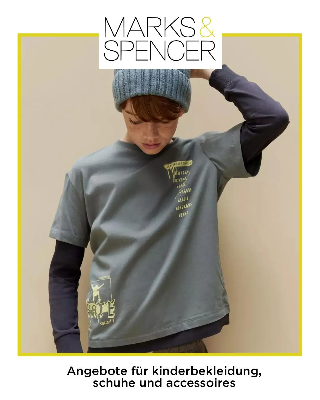 Marks & Spencer Kindermode Angebote von 3. August bis 8. August 2024 - Flugblätt seite  