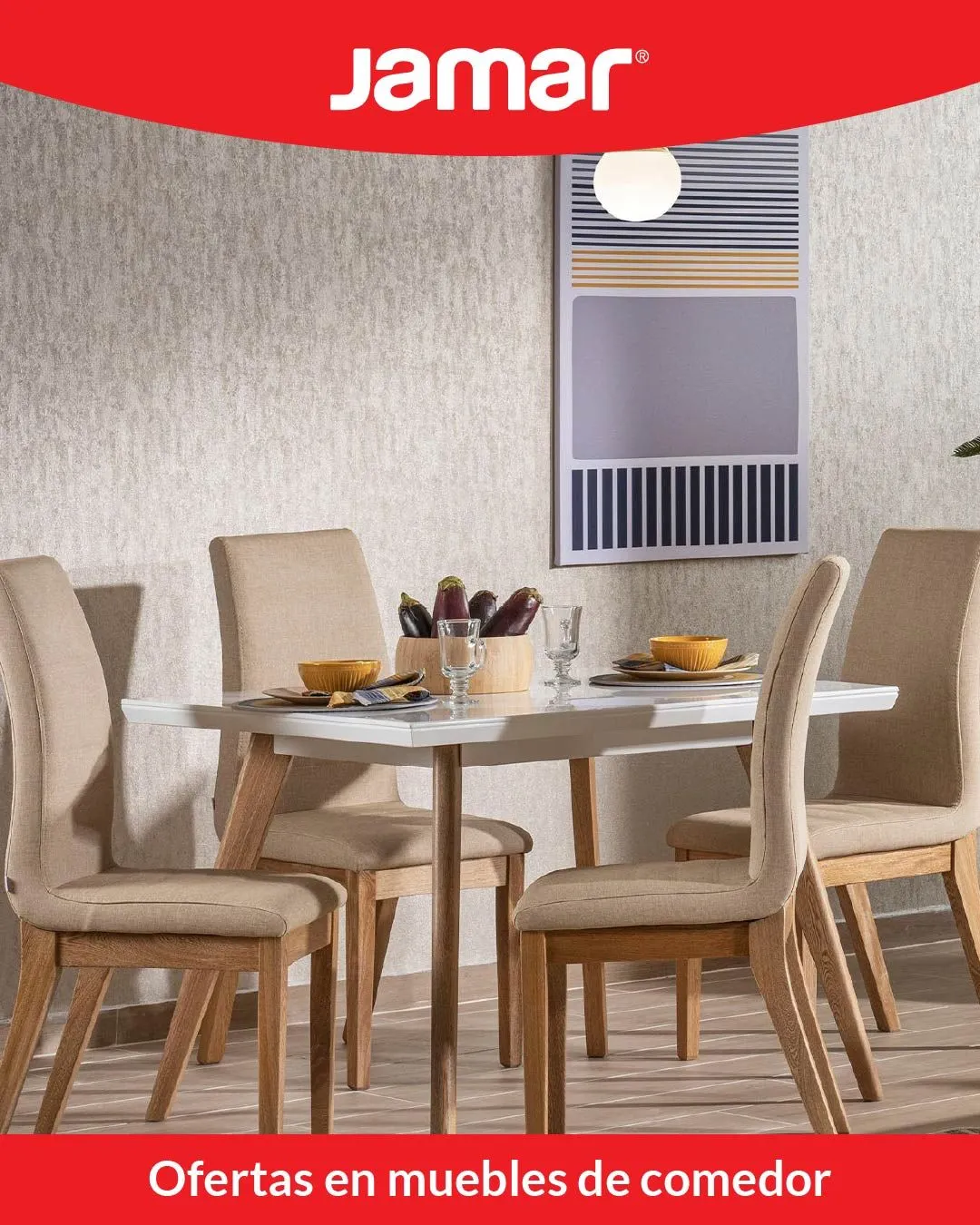 Catalogo de Jamar ofertas en muebles de comedor 27 de noviembre al 5 de diciembre 2024 - Pag 1