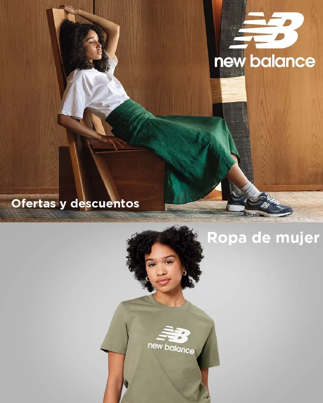 Catálogo de New Balance ofertas en ropa de mujer 27 de junio al 2 de julio 2024 - Página 1