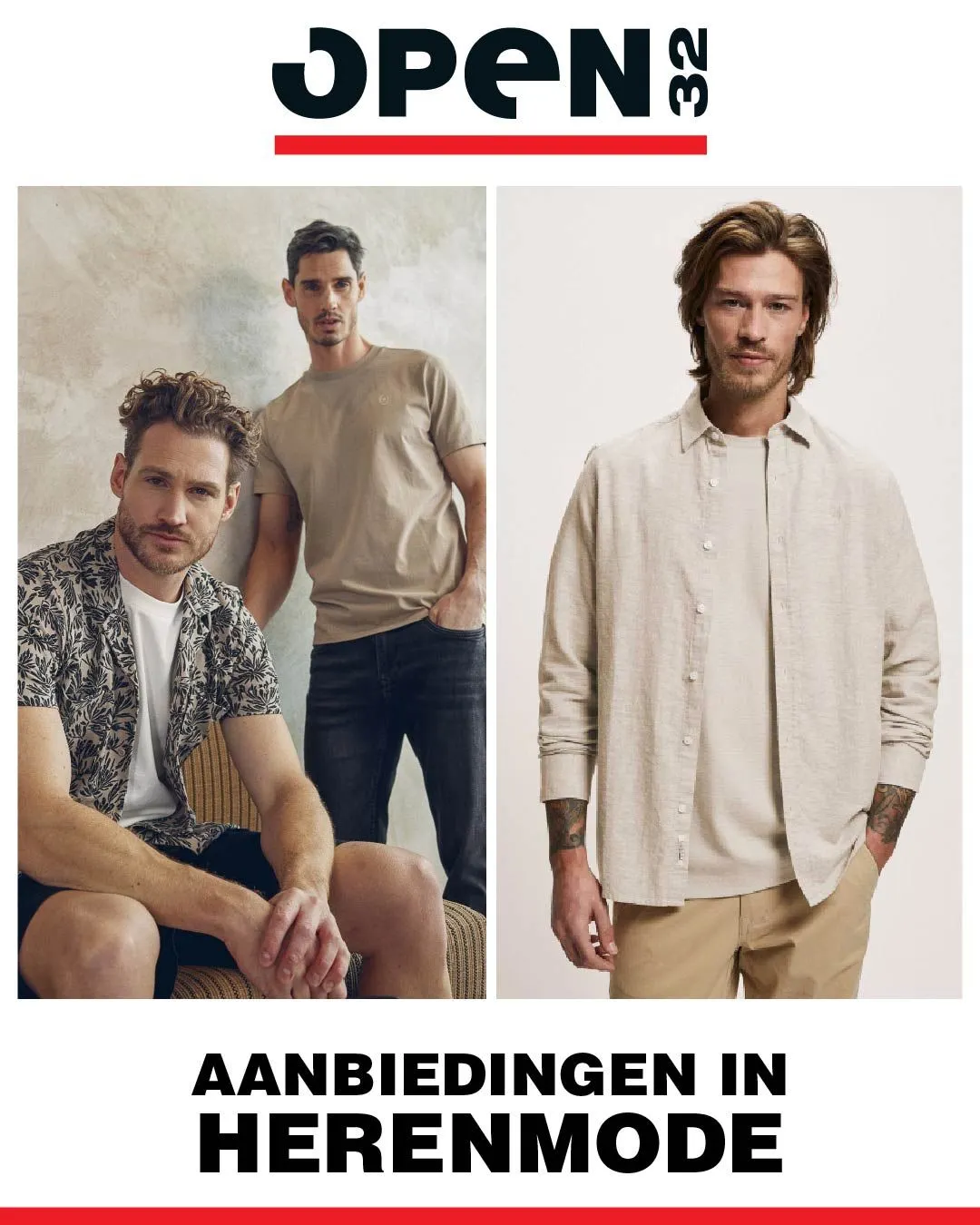 Aanbiedingen in herenmode van 1 mei tot 6 mei 2024 - folder pagina 