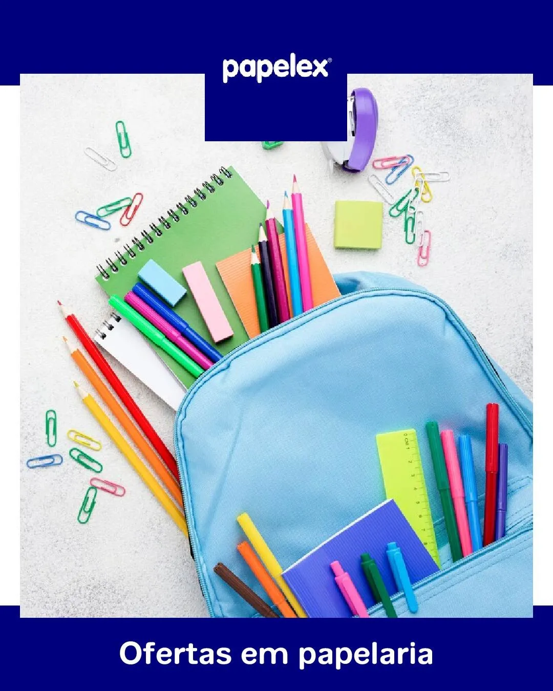 Encarte de Ofertas em papelaria. 2 de maio até 7 de maio 2024 - Pagina 