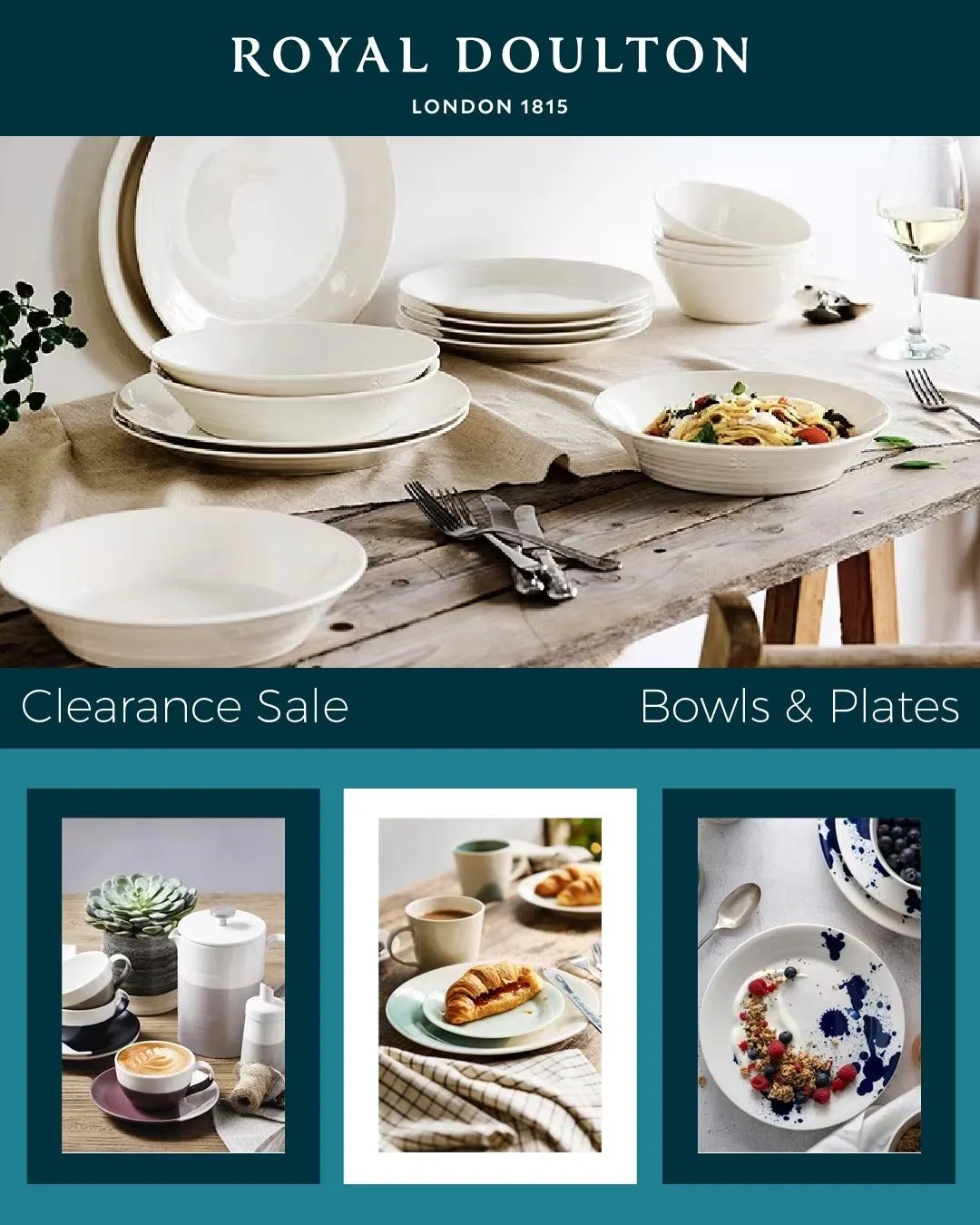 Royal Doulton Dinnerware Deals - August 5 August 10 2024