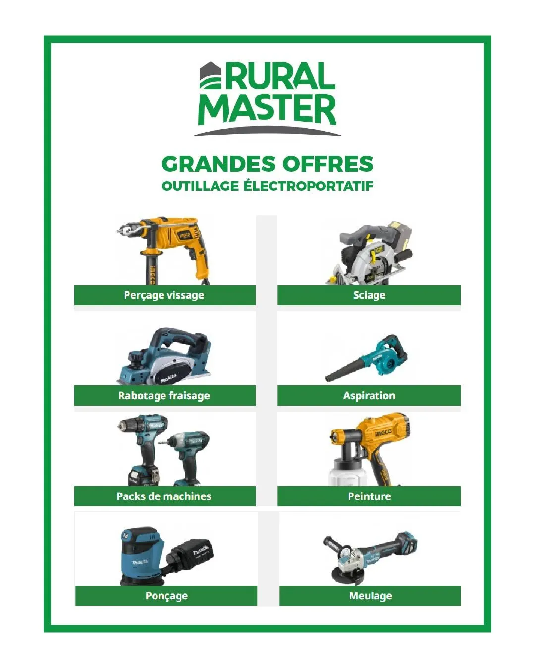 Rural Master offres du 28 octobre au 12 novembre 2025 - Catalogue page
