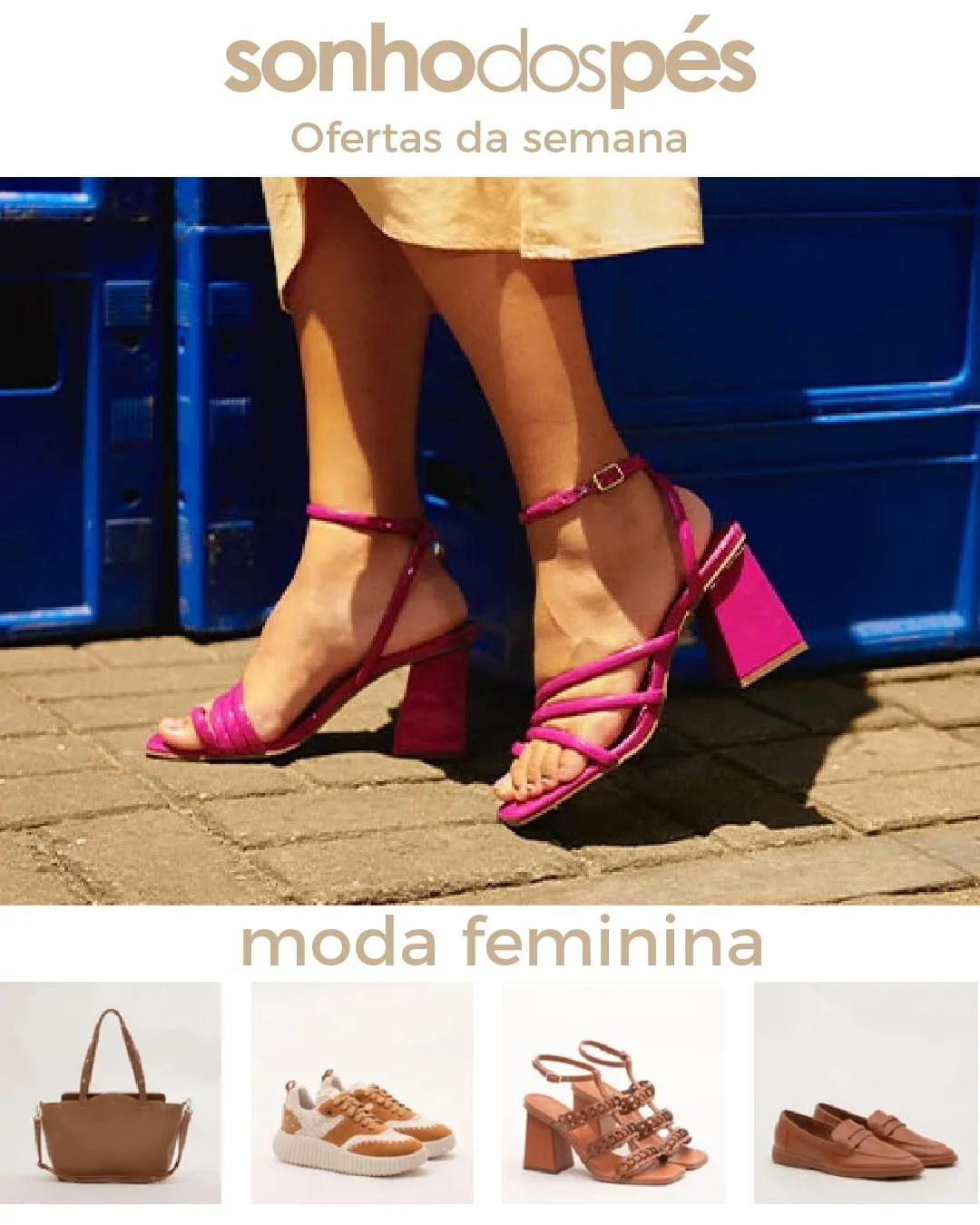 Encarte de Sonho dos Pés 31 de março até 5 de abril 2024 - Pagina 1