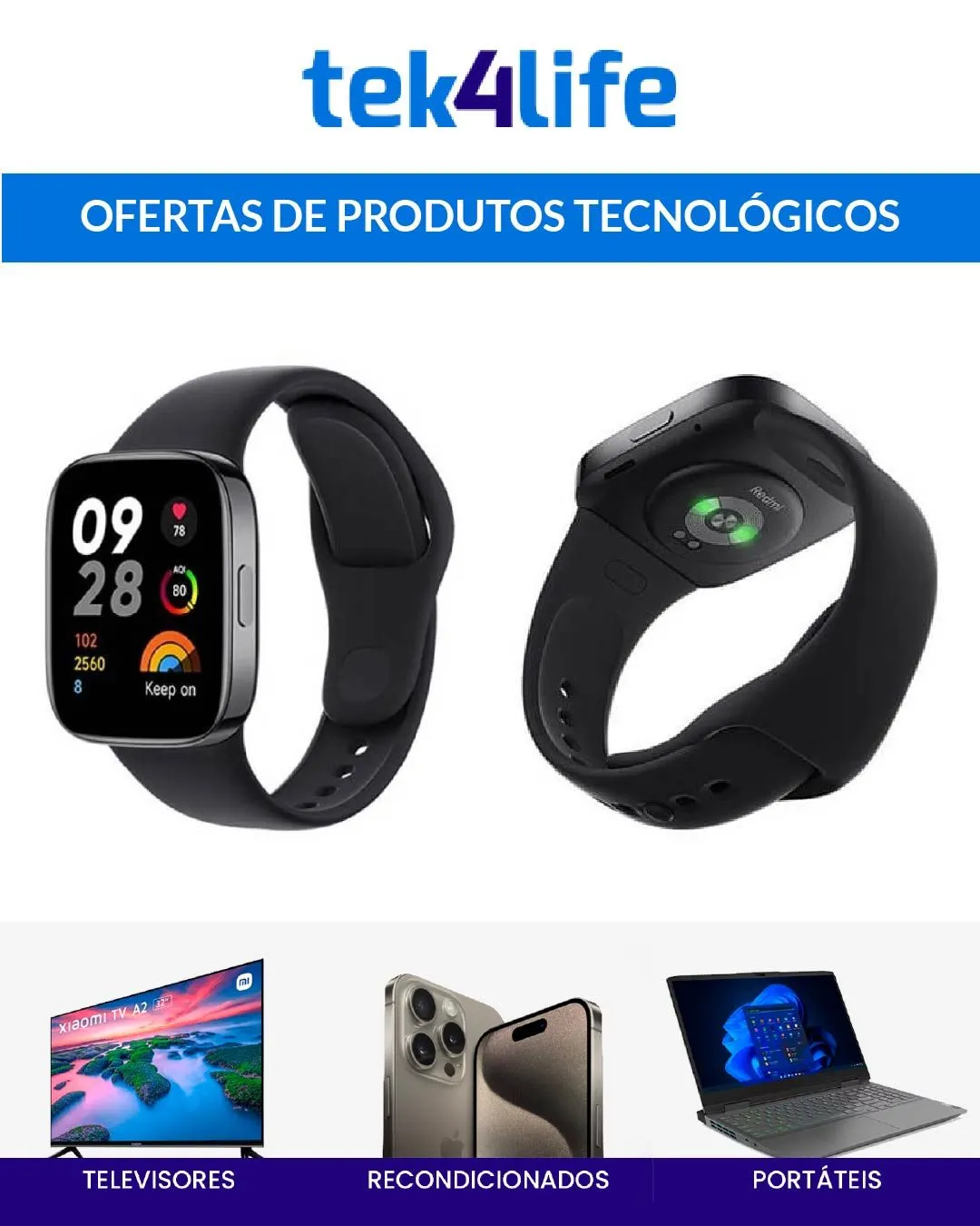 Folheto Ofertas de produtos tecnológicos. de 9 de abril até 14 de abril 2024 - Pagina