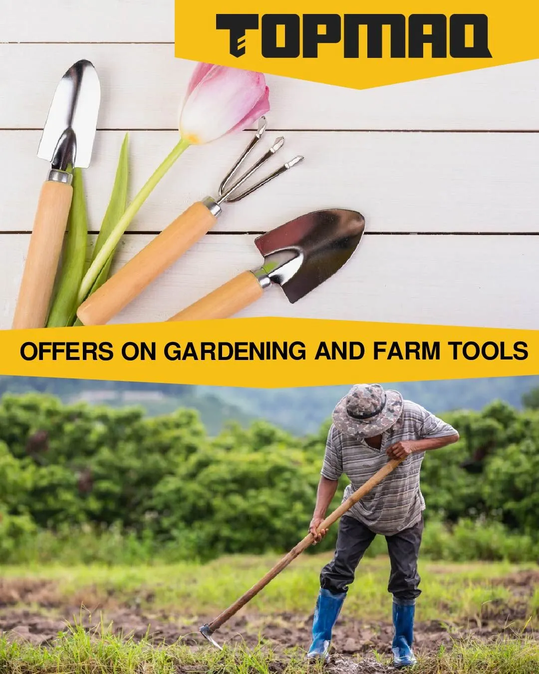Offers on gardening and farm tools from 19 April to 24 April 2024 - Catalogue Page