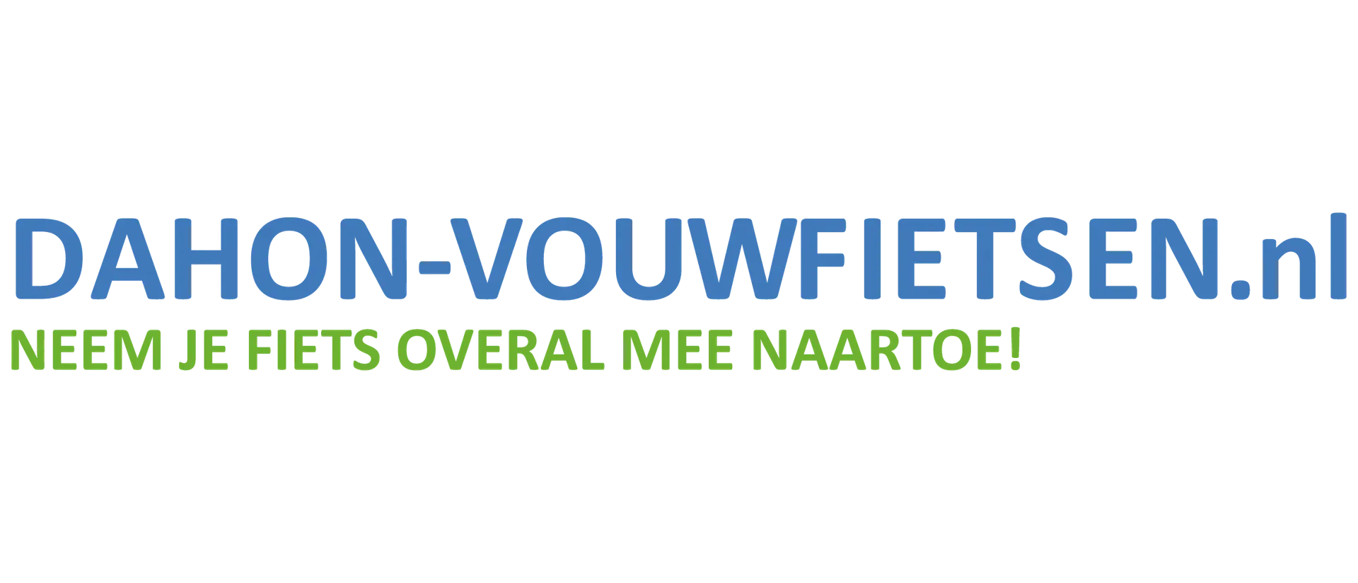 Dahon Vouwfietsen logo in de folder van deze week
