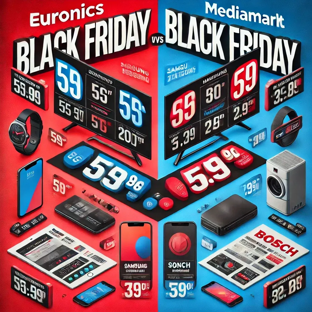 Die besten Black Friday Angebote: Mediamarkt vs Euronics 2024