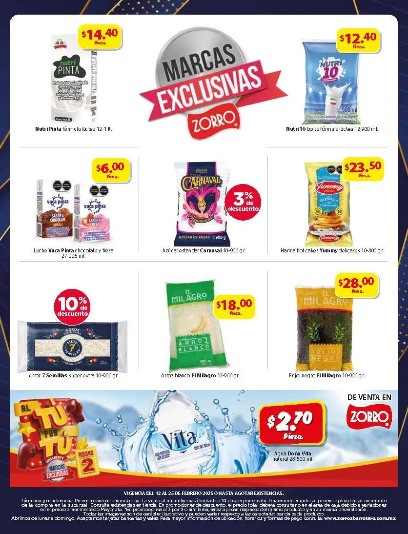 Catálogo de Zorro Ofertas y descuentos 26 de febrero al 28 de febrero 2025 - Pagina 12