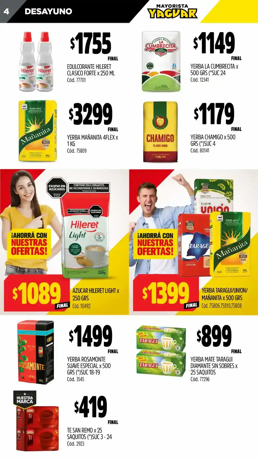 Ofertas de Yaguar Ofertas 10 de marzo al 16 de marzo 2025 - Página 4 del catálogo