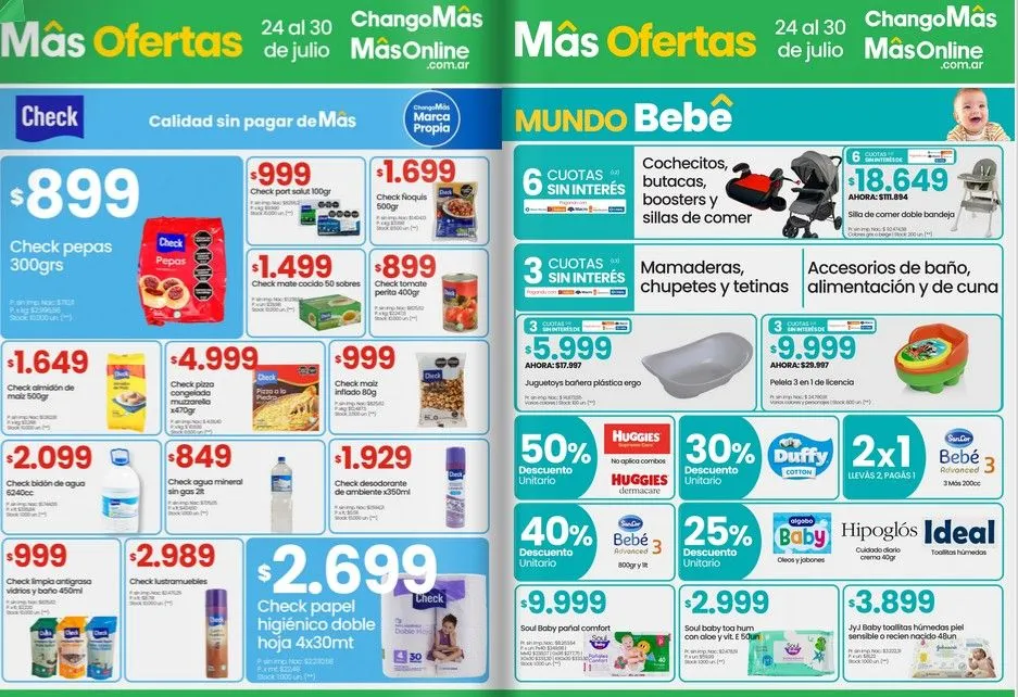 Ofertas de Ofertas Changomas 24 de julio al 30 de julio 2025 - Página 4 del catálogo