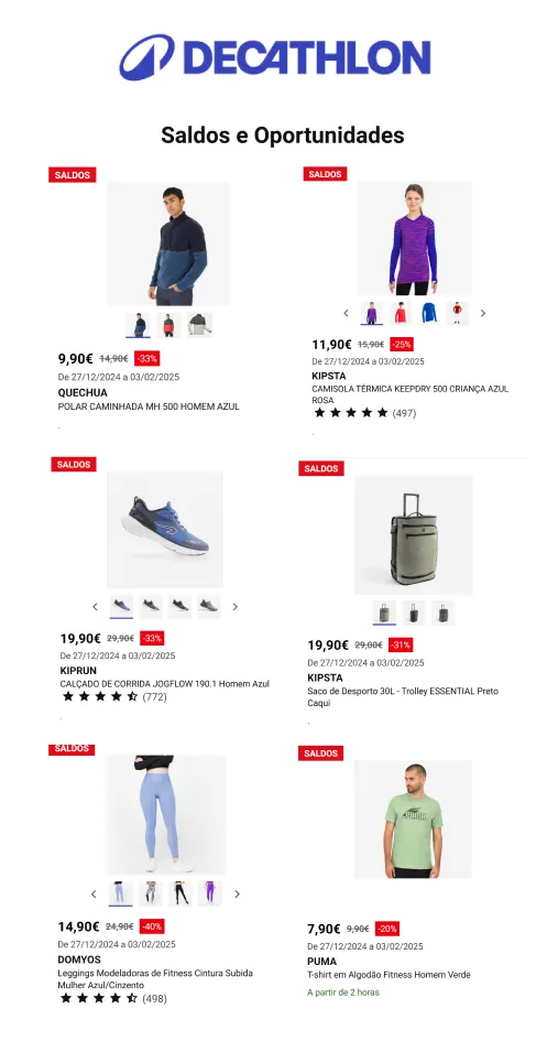 Folheto DESCONTOS A NÃO PERDER de 9 de janeiro até 31 de janeiro 2025 - Pagina