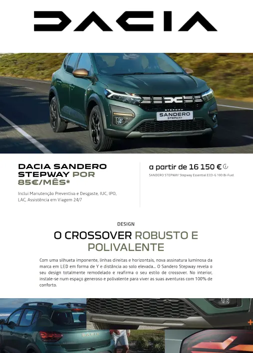 Folheto Dacia ofertas de 9 de janeiro até 31 de março 2025 - Pagina 7