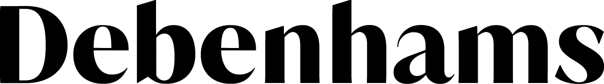 Debenhams logo. Current catalogue