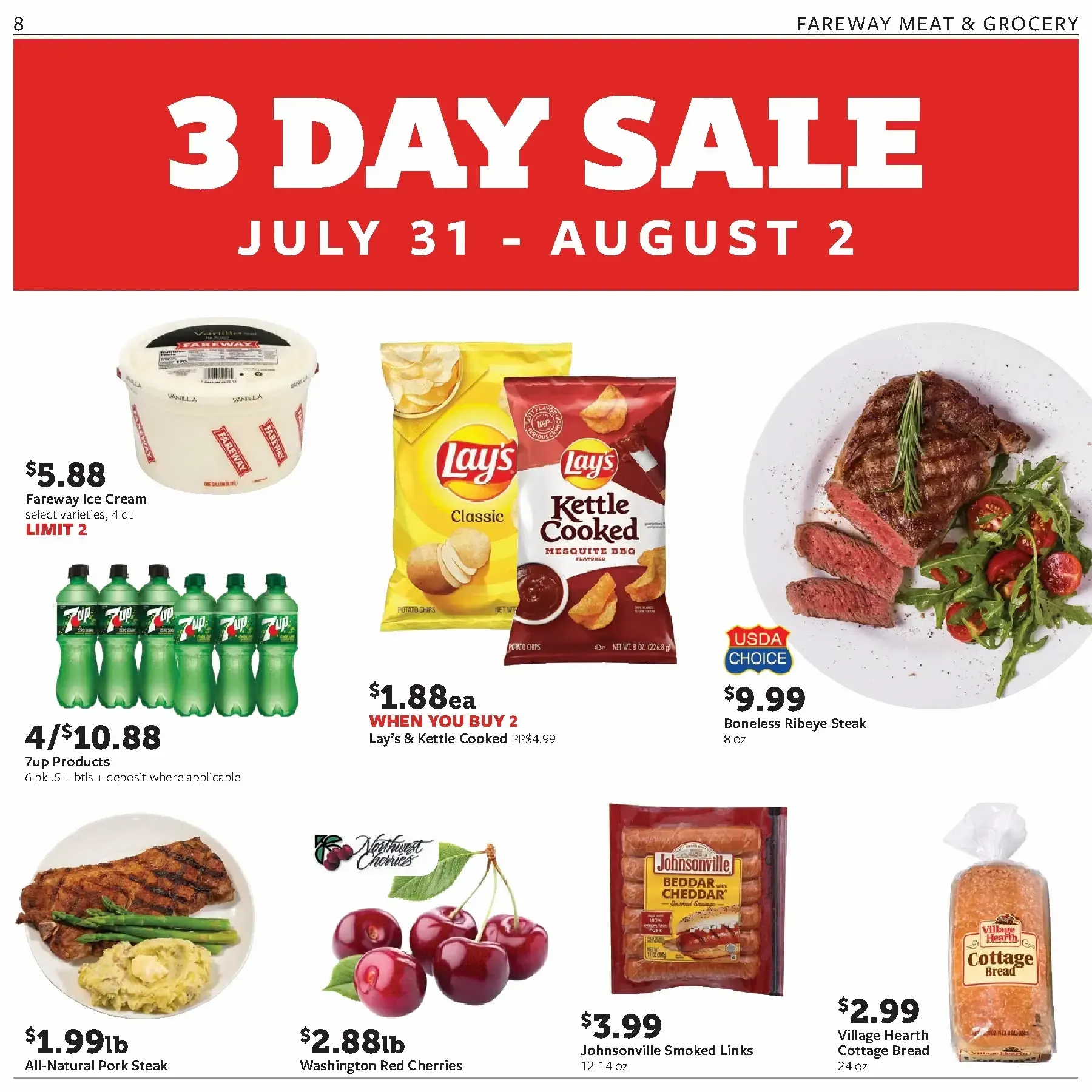Weekly ad Fareway  Sales from July 31 to August 3 2025 - Page 1