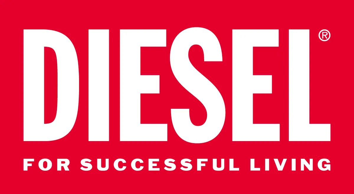 Diesel logo. Current catalogue