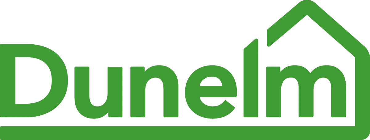 Dunelm logo. Current catalogue