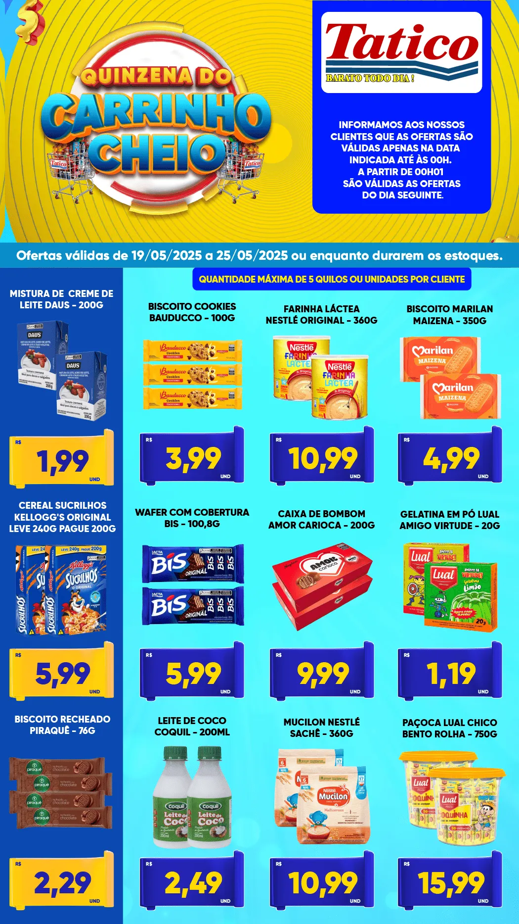 Encarte de Folhetos Tatico 19 de maio até 26 de maio 2025 - Pagina 5