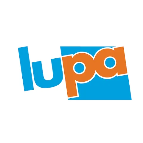 Lupa Supermercados logo de catálogo