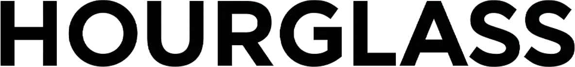 Hourglass logo de catálogo