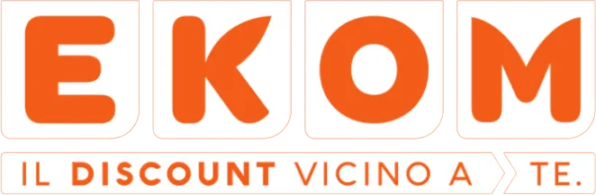 Ekom logo del volantino attuale