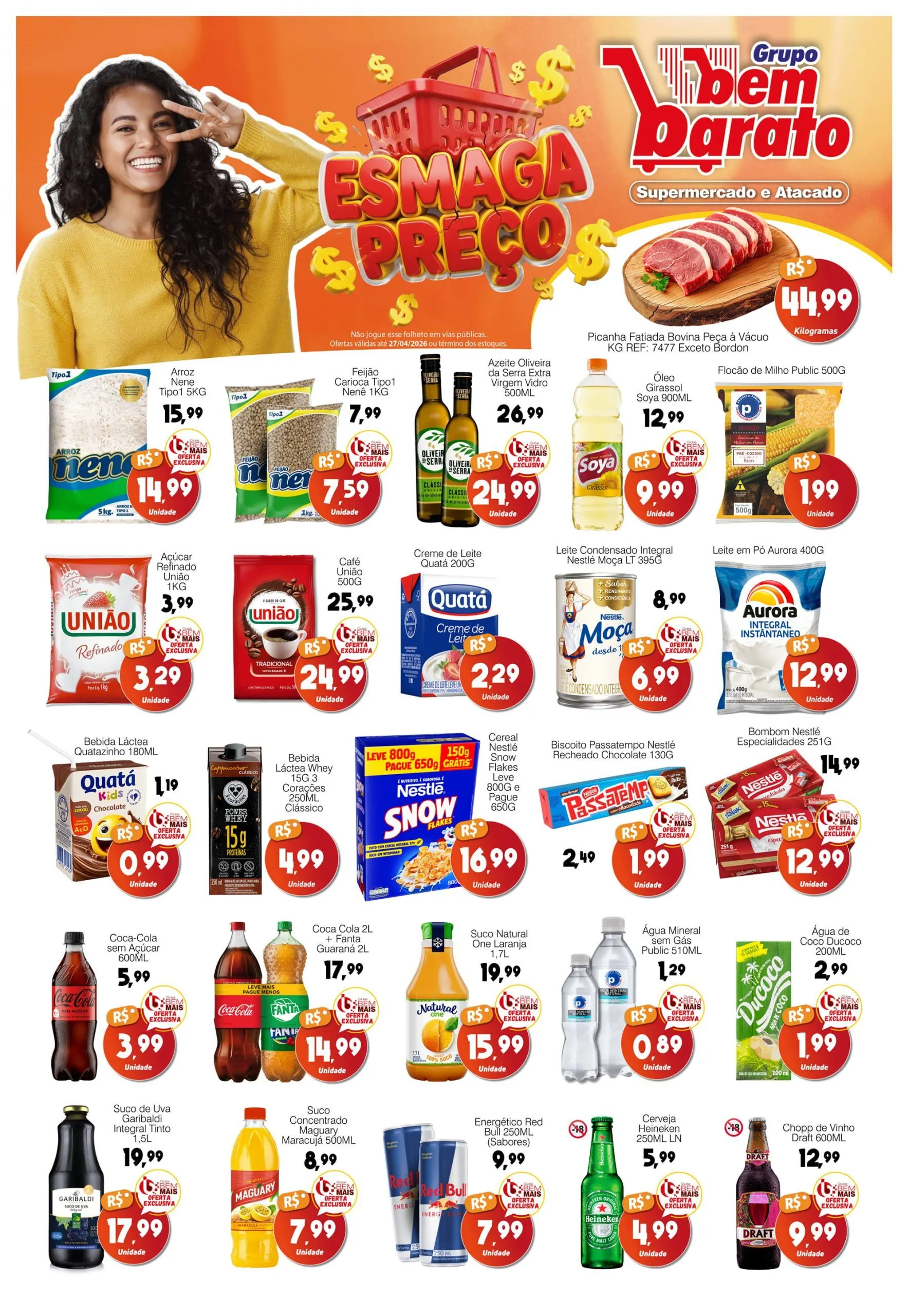 Encarte de Folhetos Bem Barato 22 de abril até 10 de maio 2026 - Pagina 1