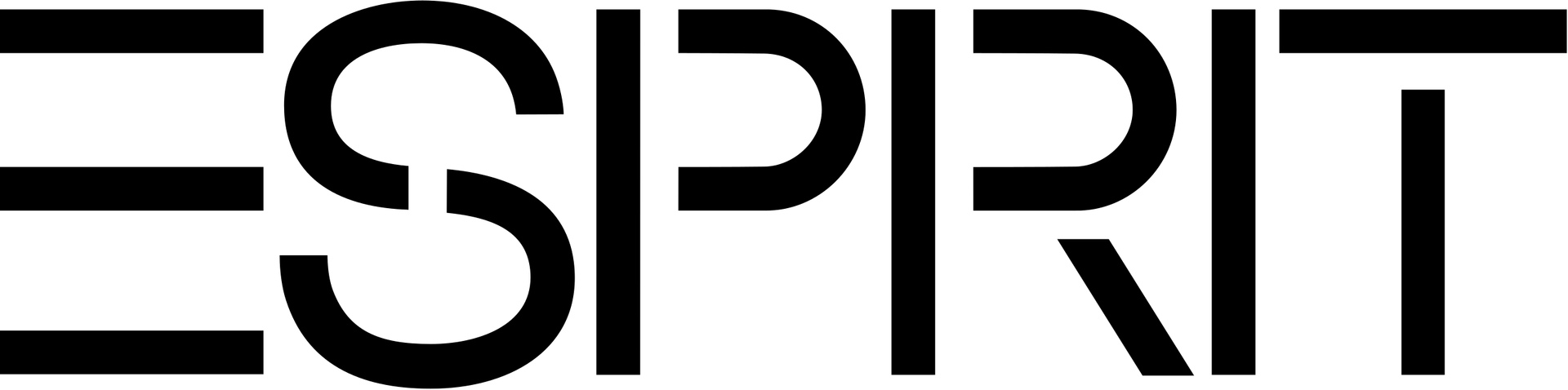 ESPRIT logo de catálogo