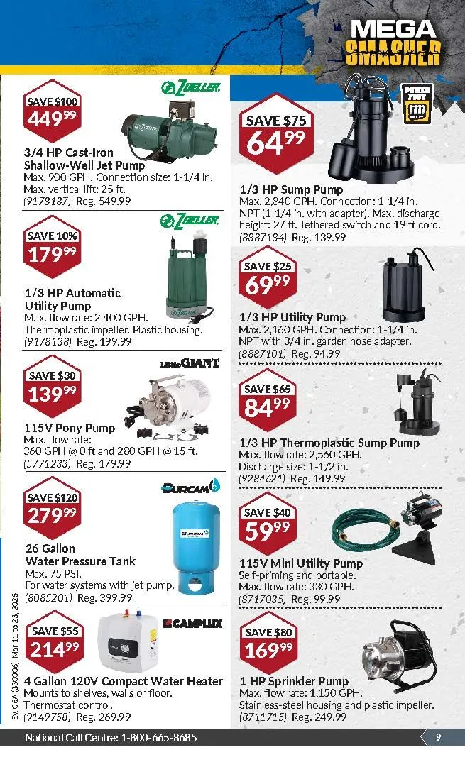 Princess Auto Weekly Ad from March 10 to March 23 2025 - flyer page 10