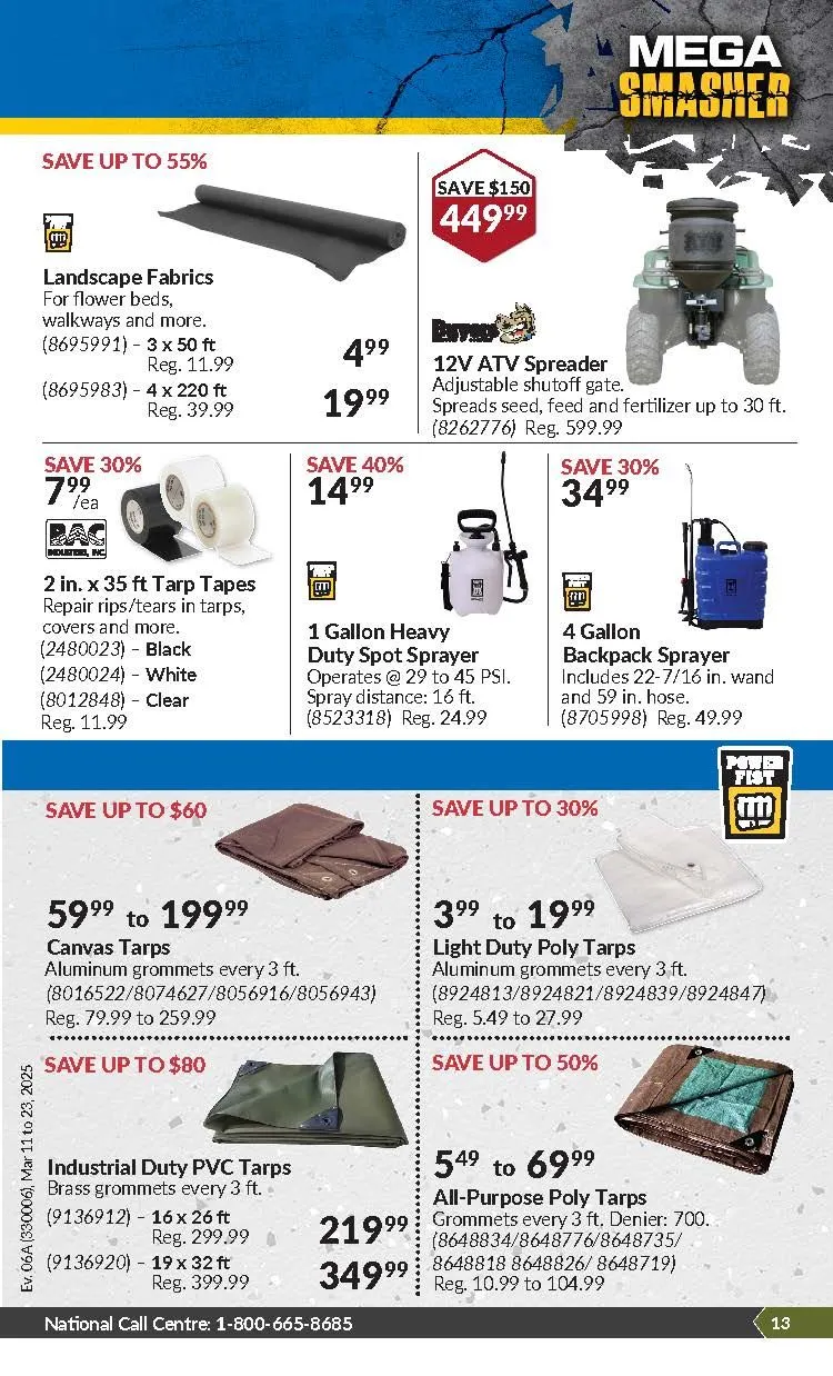 Princess Auto Weekly Ad from March 10 to March 23 2025 - flyer page 9