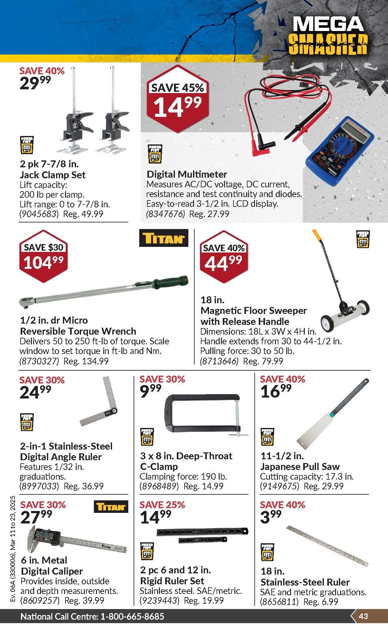 Princess Auto Weekly Ad from March 10 to March 23 2025 - flyer page 61
