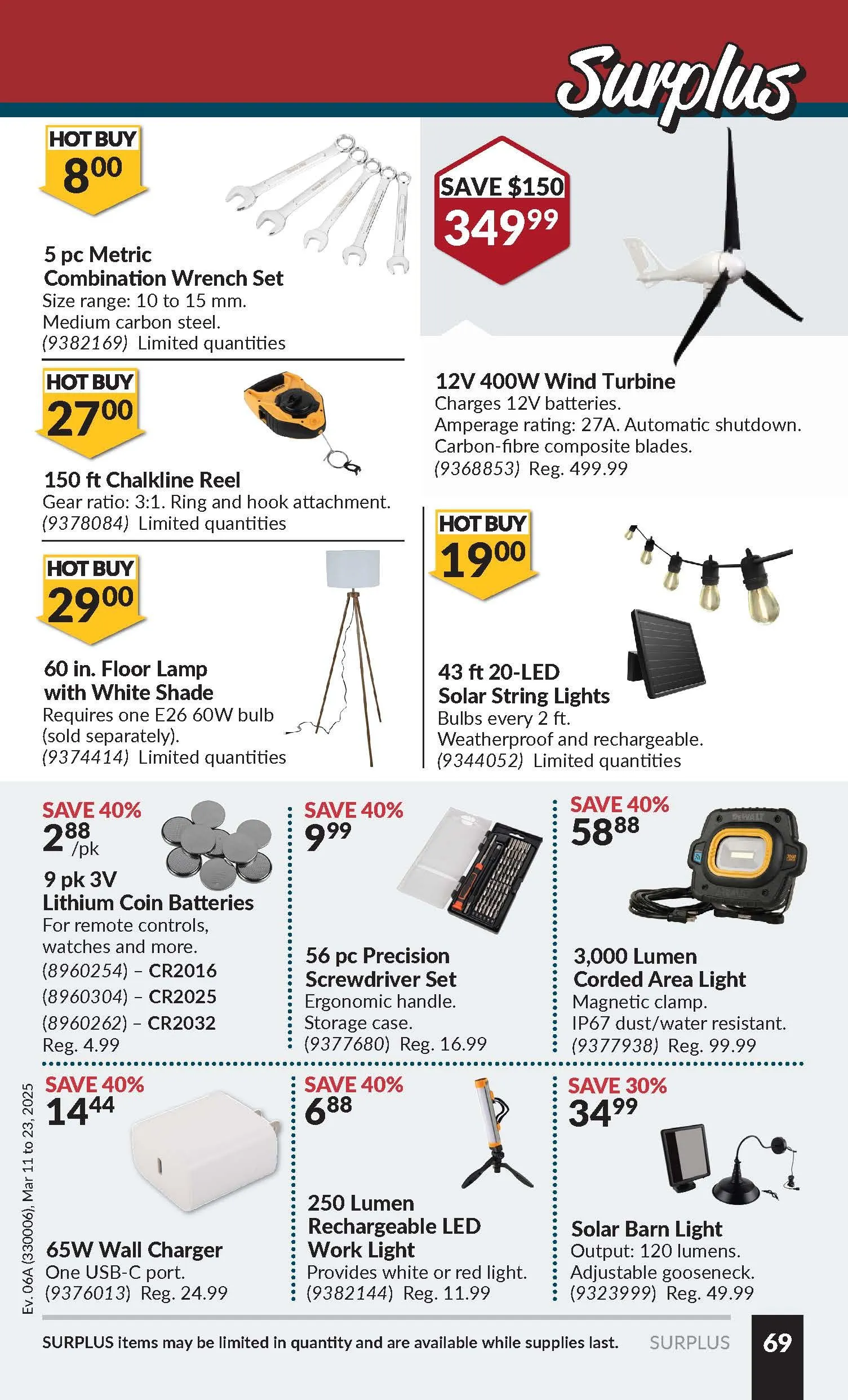 Princess Auto Weekly Ad from March 10 to March 23 2025 - flyer page 68