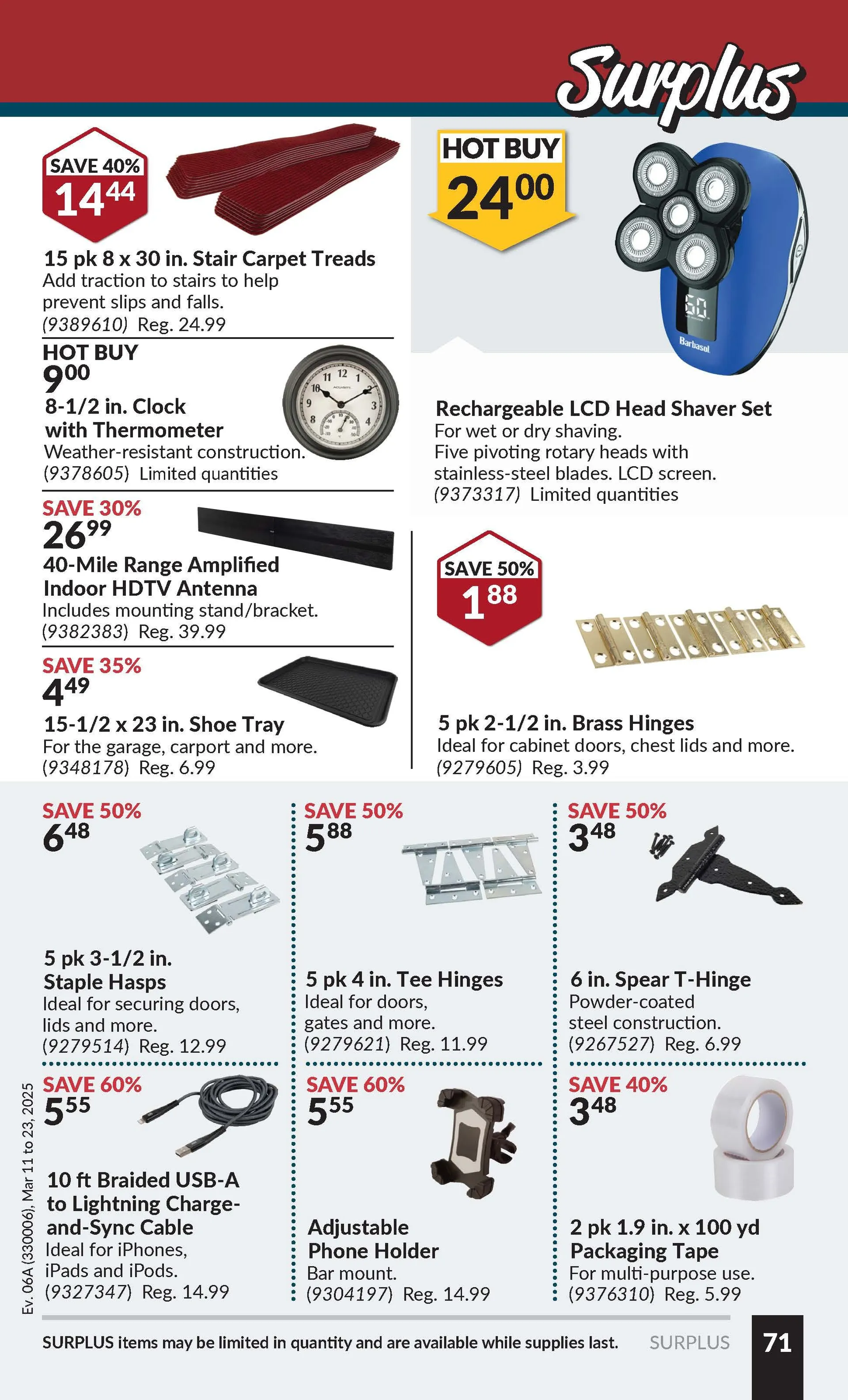 Princess Auto Weekly Ad from March 10 to March 23 2025 - flyer page 94