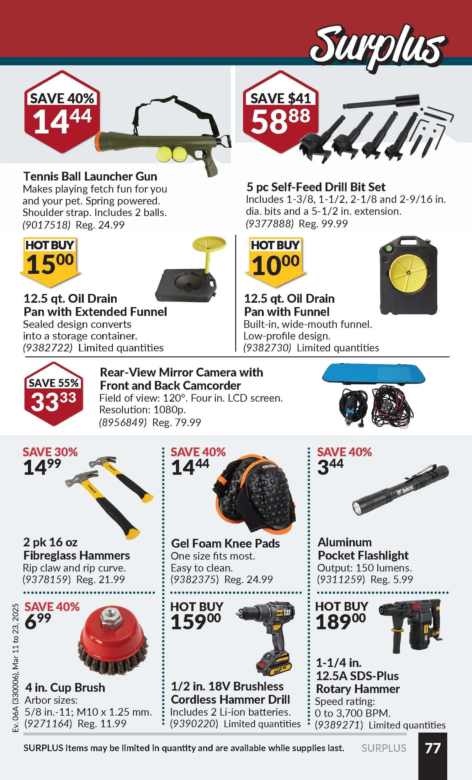 Princess Auto Weekly Ad from March 10 to March 23 2025 - flyer page 72
