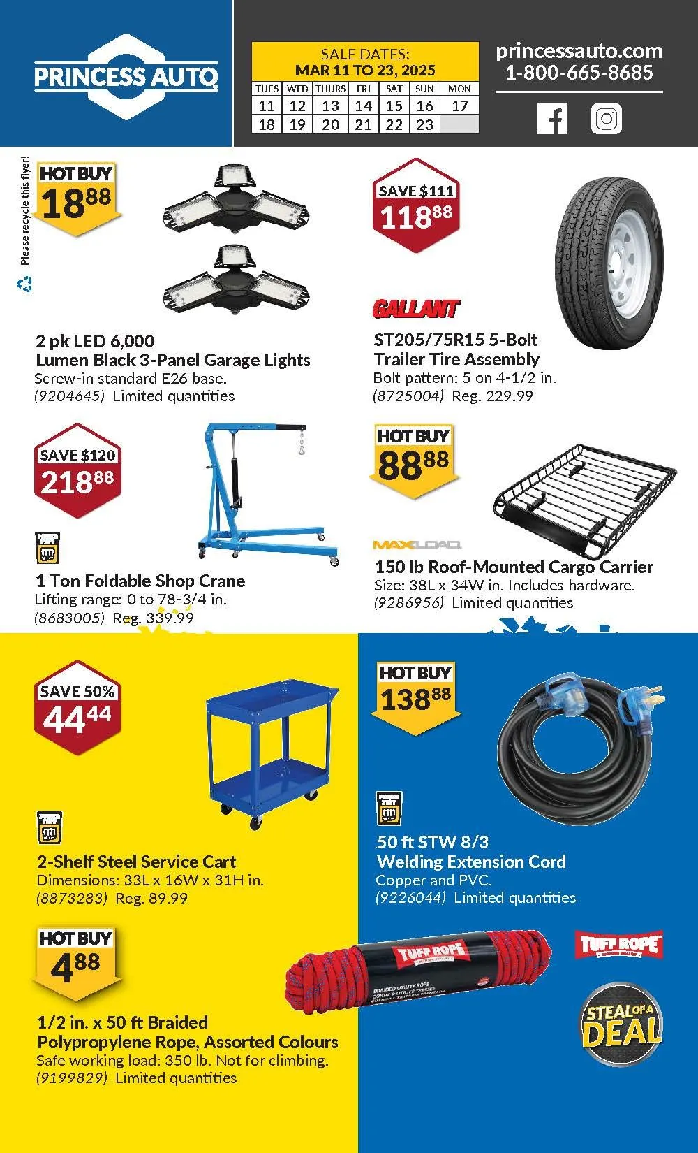 Princess Auto Weekly Ad from March 10 to March 23 2025 - flyer page 4