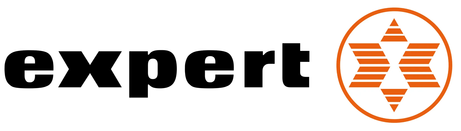 Expert logo die aktuell Flugblatt
