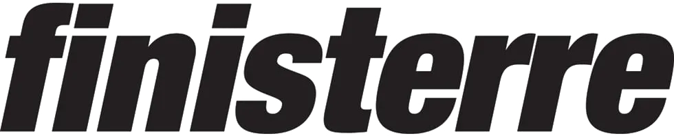 Finisterre logo. Current catalogue