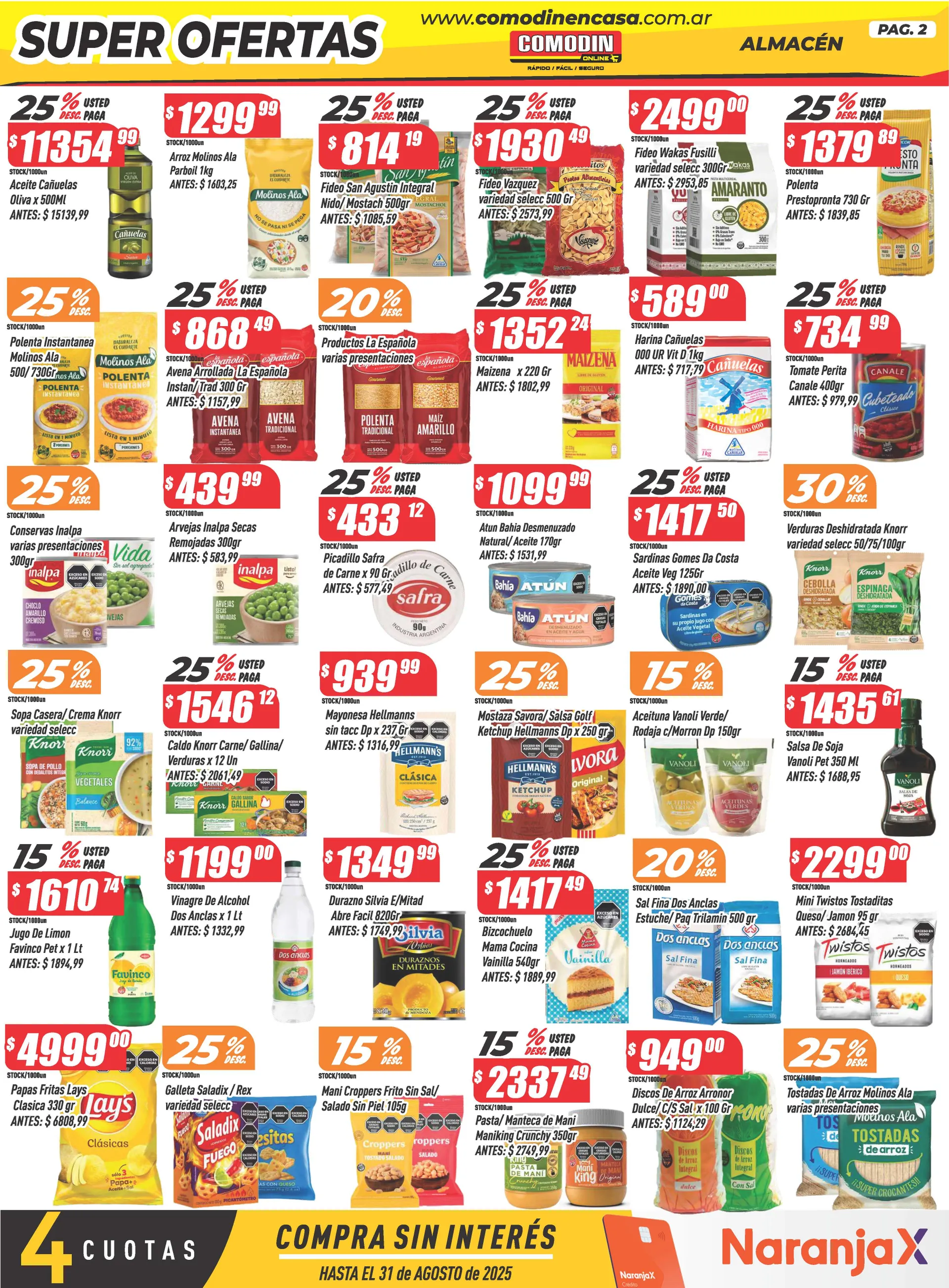 Ofertas de Ofertas Supermercados Comodín 18 de julio al 24 de julio 2025 - Página 7 del catálogo
