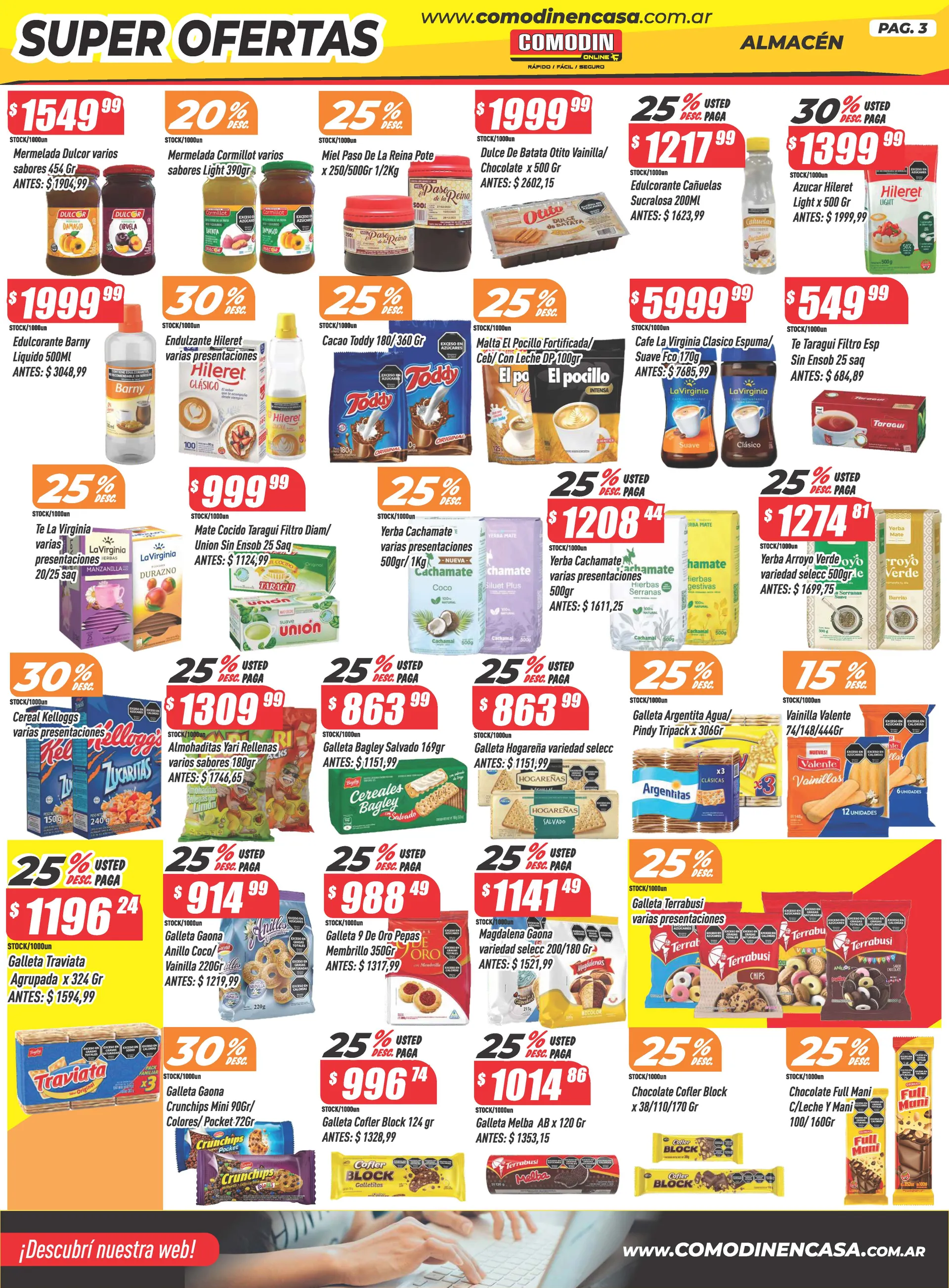 Ofertas de Ofertas Supermercados Comodín 18 de julio al 24 de julio 2025 - Página 3 del catálogo