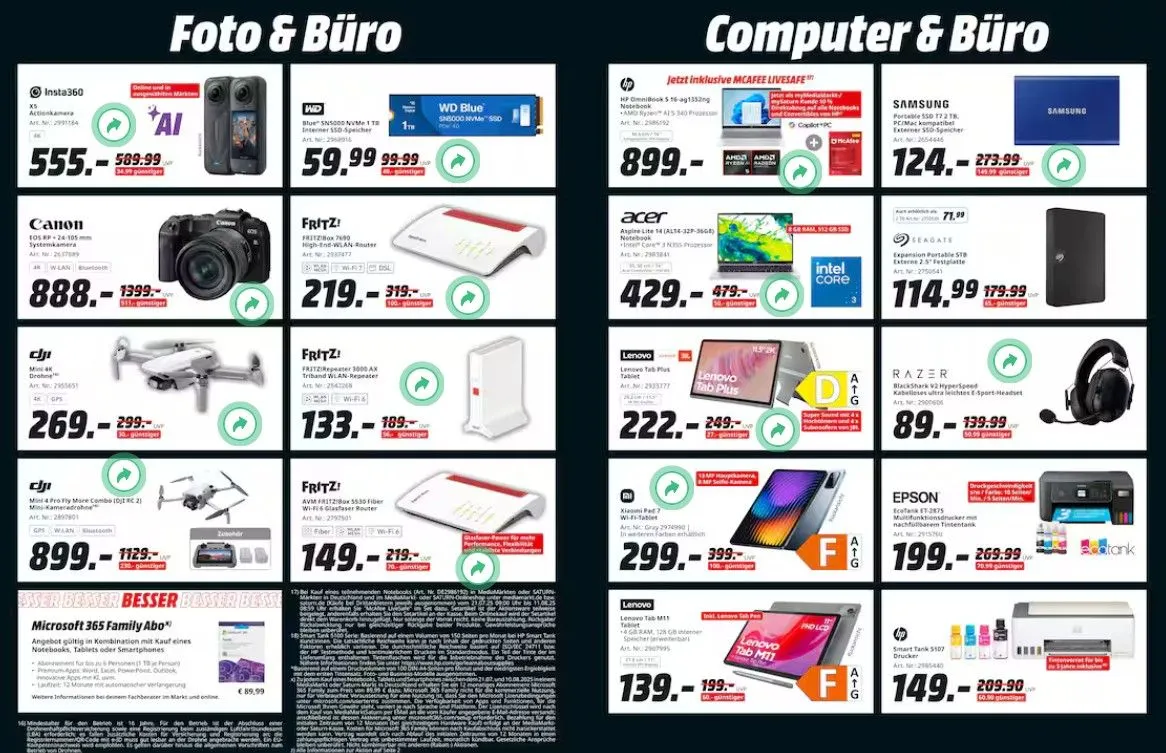 Saturn Prospekte von 21. Juli bis 9. August 2025 - Prospekt seite 6