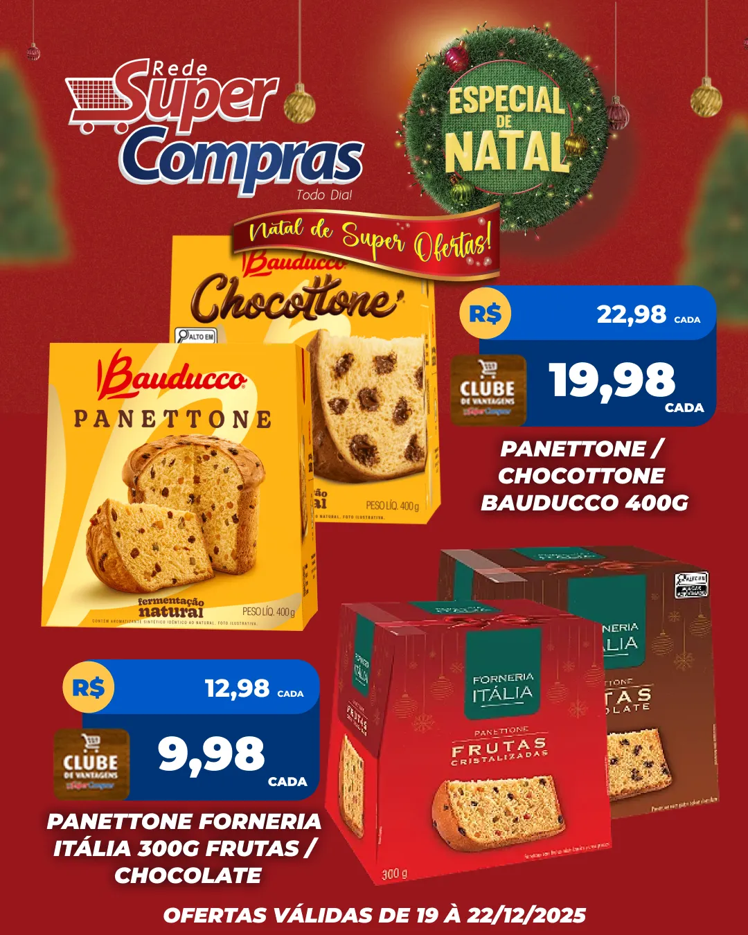 Encarte de Rede Super Compras Ofertas 19 de dezembro até 22 de dezembro 2025 - Pagina 8