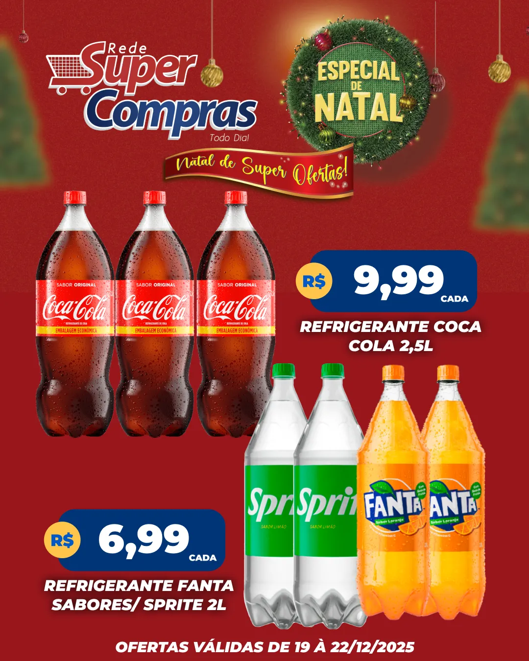 Encarte de Rede Super Compras Ofertas 19 de dezembro até 22 de dezembro 2025 - Pagina 9