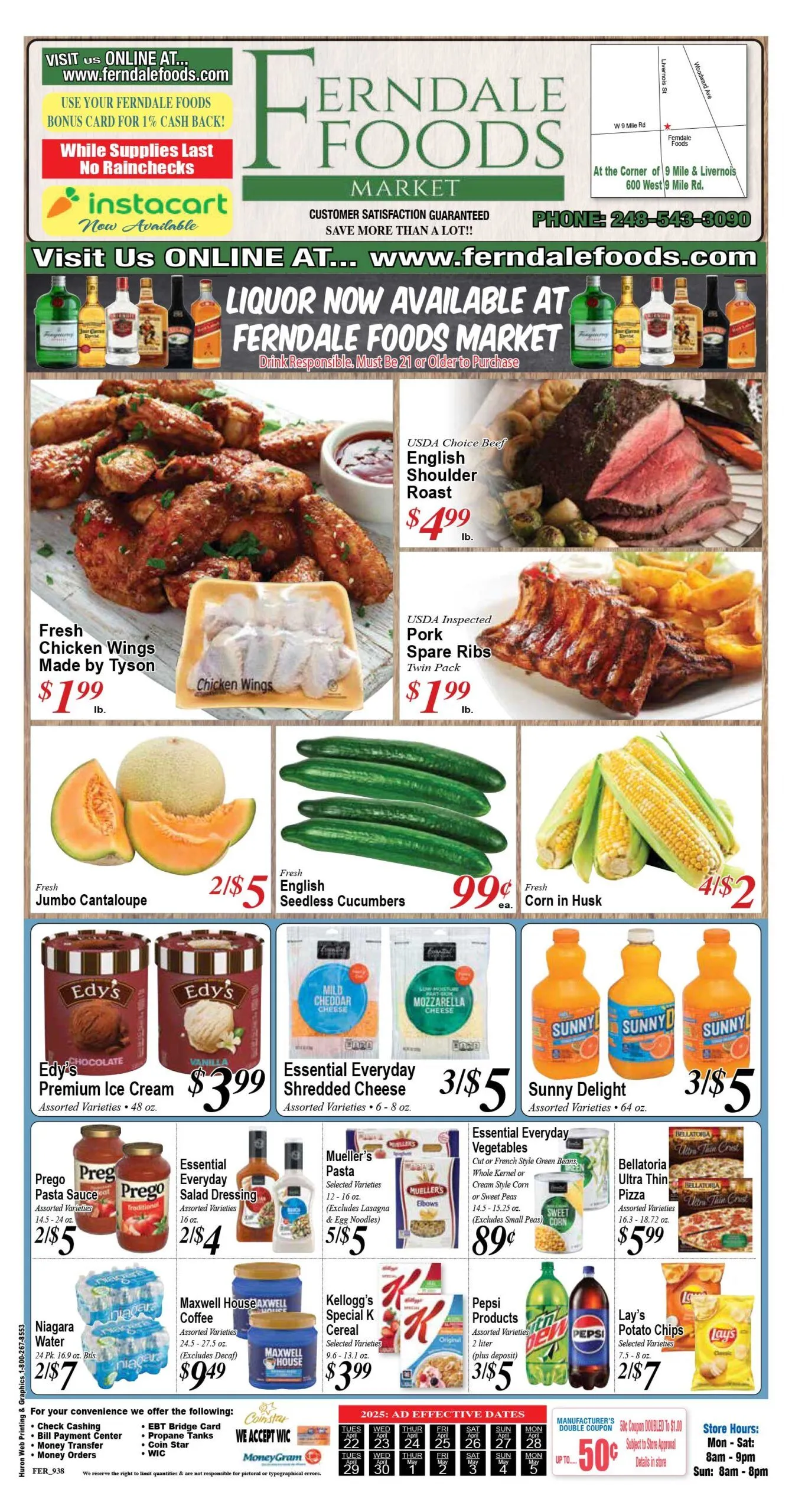 Weekly ad Ferndale Foods Sales from April 22 to May 5 2025 - Page 