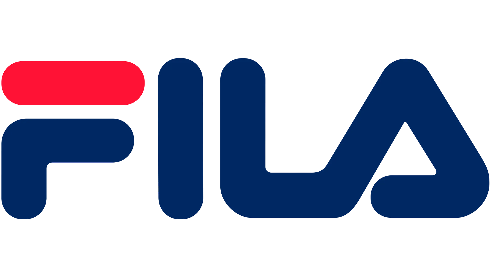 FILA logo. Current catalogue