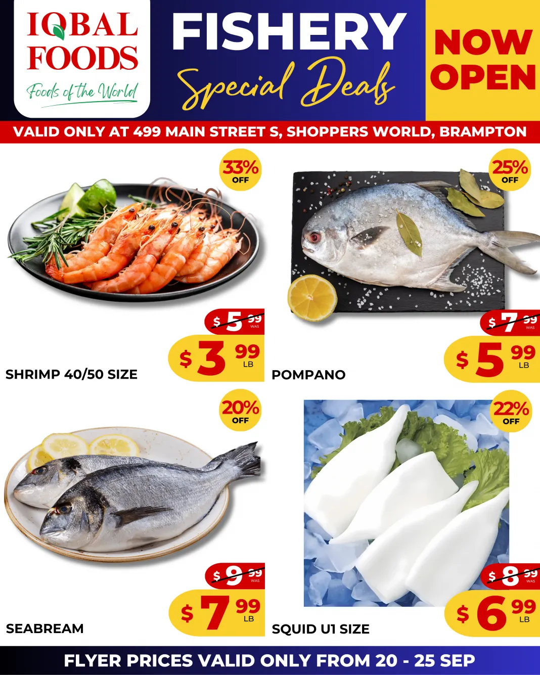 Iqbal Foods Sales from September 20 to September 26 2025 - flyer page 1
