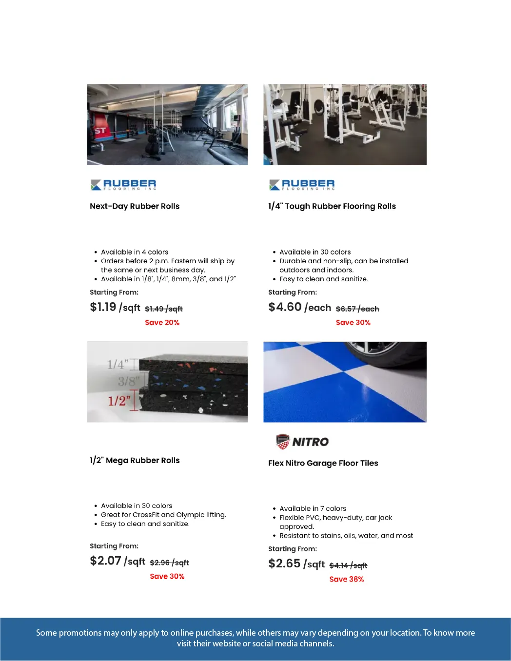 Weekly ad Flooring Inc. Sales from April 1 to April 30 2025 - Page 4