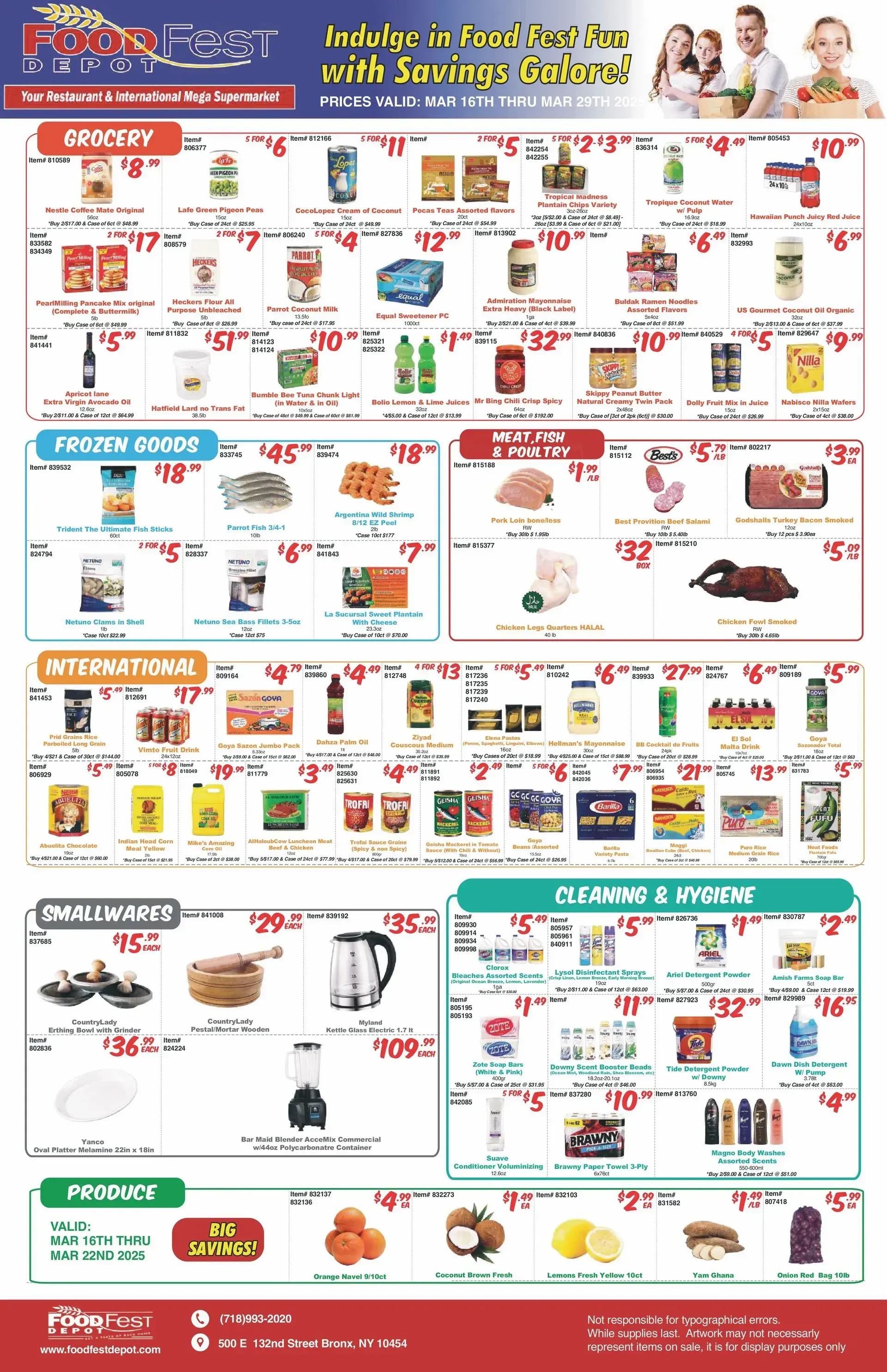 Weekly ad Food Fest Depot Deals from March 18 to March 29 2025 - Page 