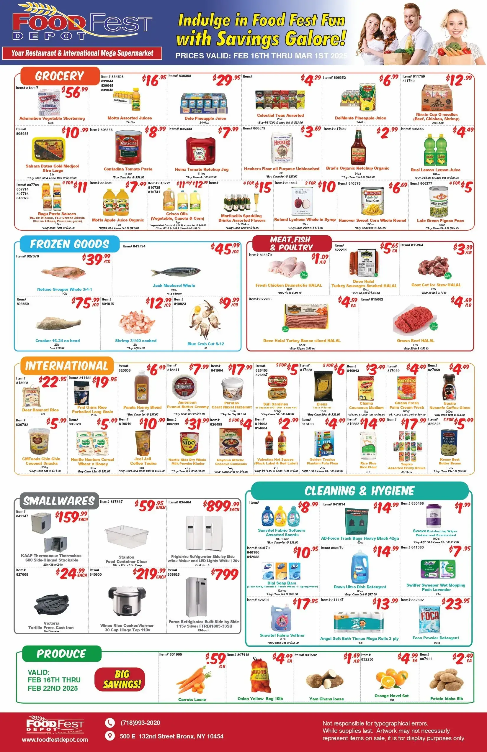 Weekly ad Food Fest Depot Deals from February 27 to March 1 2025 - Page 